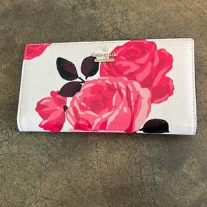 Kate Spade Rose Flower Wallet